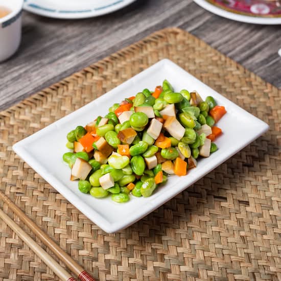 Sauteed Soy Bean 豆乾毛豆仁